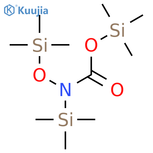 CARBAMIC ACID, (TRIMETHYLSILYL)[(TRIMETHYLSILYL)OXY]-, TRIMETHYLSILYL ESTER structure