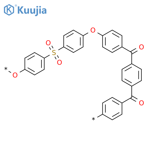 POLY(OXY-1,4-PHENYLENESULFONYL-1,4-PHENYLENEOXY-1,4-PHENYLENECARBONYL-1,4-PHENYLENECARBONYL-1,4-PHENYLENE) structure