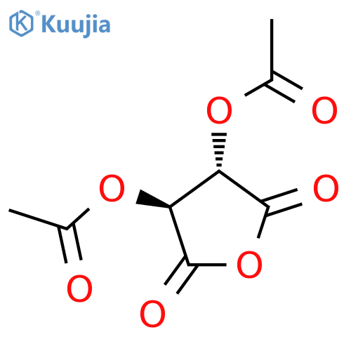Di-O-acetyl-D-tartaric Anhydride structure