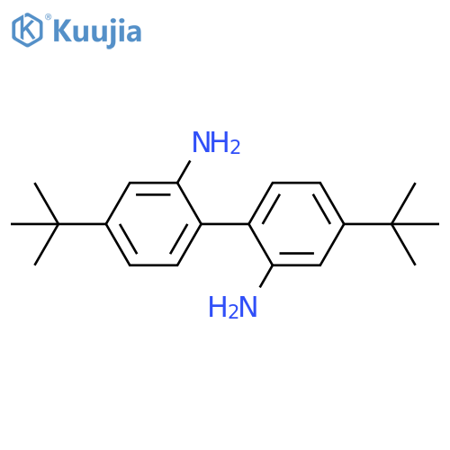 2,2'-Diamino-4,4'-di-tert.-butylbiphenyl structure