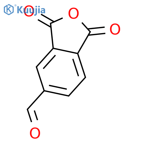 5-Isobenzofurancarboxaldehyde,1,3-dihydro-1,3-dioxo- structure