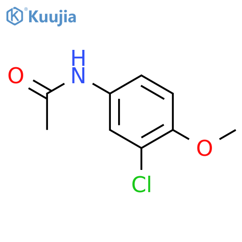 N-(3-Chloro-4-methoxyphenyl)acetamide structure
