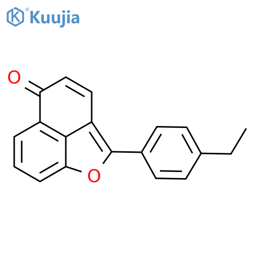 5H-NAPHTHO[1,8-BC]FURAN-5-ONE, 2-(4-ETHYLPHENYL)- structure