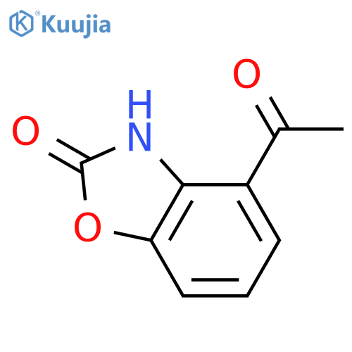 4-Acetylbenzodoxazol-2(3H)-one structure