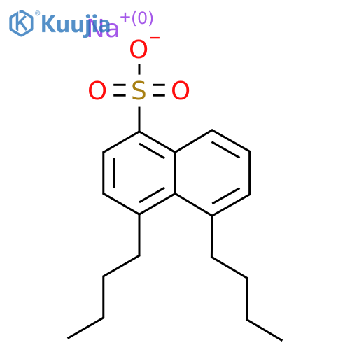 4,5-Dibutyl-1-naphthalenesulfonic acid sodium salt structure