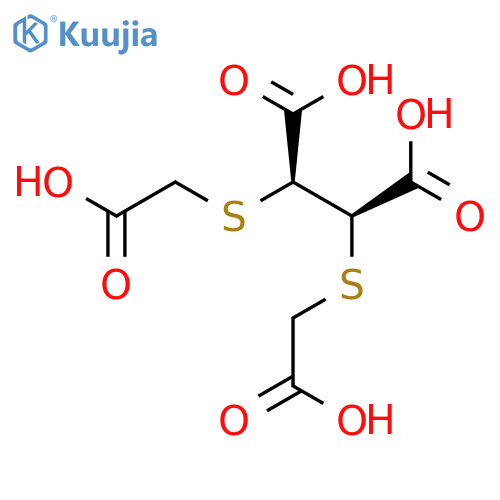 BUTANEDIOIC ACID, 2,3-BIS[(CARBOXYMETHYL)THIO]-, (R*,S*)- structure