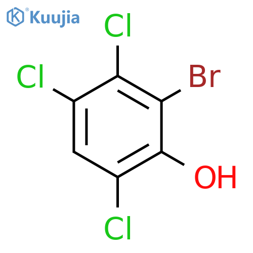 6-bromo-2,4,5-trichlorophenol structure
