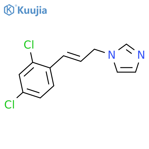 1H-Imidazole, 1-[3-(2,4-dichlorophenyl)-2-propenyl]- structure