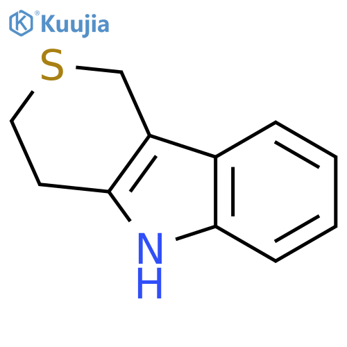 1,3,4,5-tetrahydrothiopyrano4,3-bindole structure