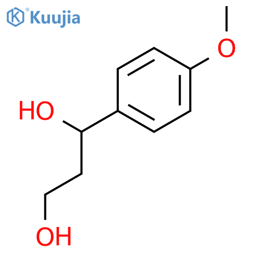 1,3-Propanediol, 1-(4-methoxyphenyl)- structure