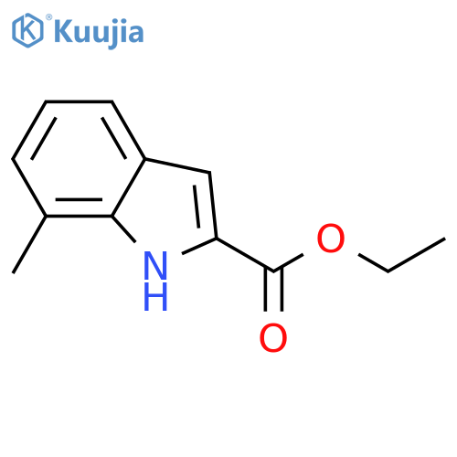 7-methyl-1H-Indole-2-carboxylic acid ethyl ester structure