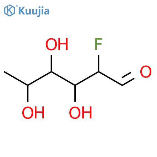 2-Deoxy-2-fluoro-L-fucose structure