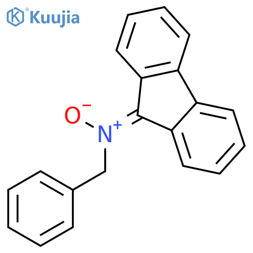 BENZENEMETHANAMINE, N-9H-FLUOREN-9-YLIDENE-, N-OXIDE structure
