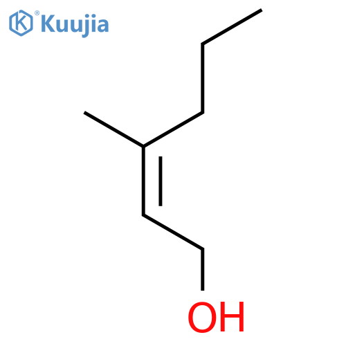 3-methylhex-2-en-1-ol structure