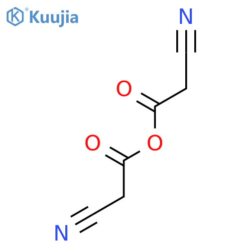 2-Cyanoacetic anhydride structure