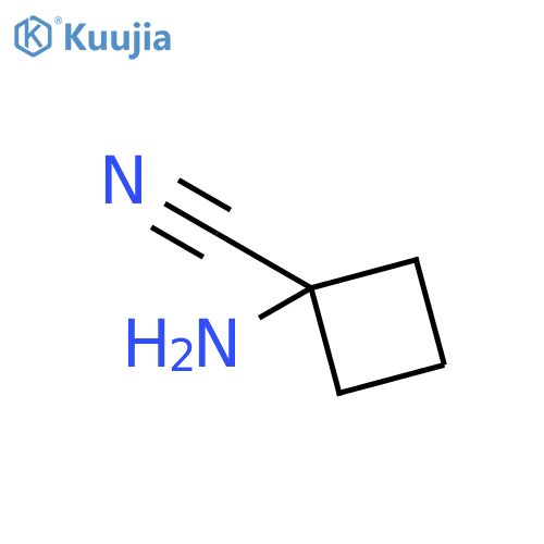 1-aminocyclobutane-1-carbonitrile structure