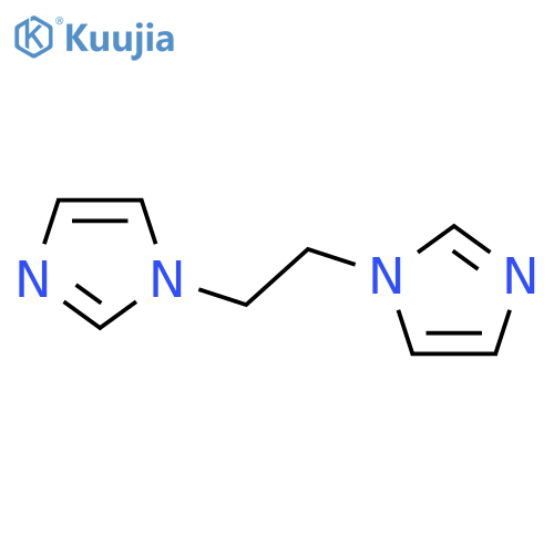 1H-Imidazole, 1,1'-(1,2-ethanediyl)bis- structure