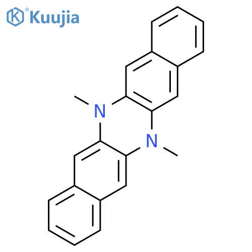 6,13-dimethyl-6,13-dihydrodibenzo[b,i]phenazine structure