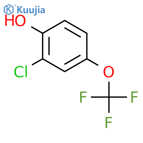 2-Chloro-4-(trifluoromethoxy)phenol structure
