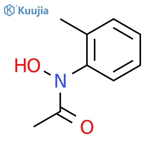 Acetamide,N-hydroxy-N-(2-methylphenyl)- structure