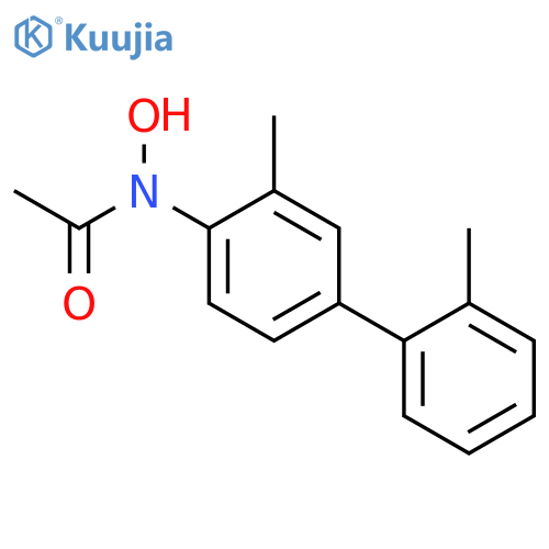 Acetamide,N-(2',3-dimethyl[1,1'-biphenyl]-4-yl)-N-hydroxy- structure