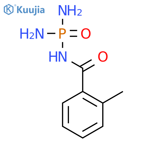 Benzamide,N-(diaminophosphinyl)-2-methyl- structure