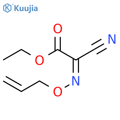 Acetic acid, cyano[(2-propenyloxy)imino]-, ethyl ester structure