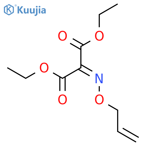 Propanedioic acid, [(2-propenyloxy)imino]-, diethyl ester structure