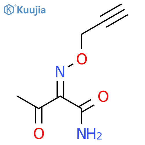Butanamide, 3-oxo-2-[(2-propynyloxy)imino]- structure