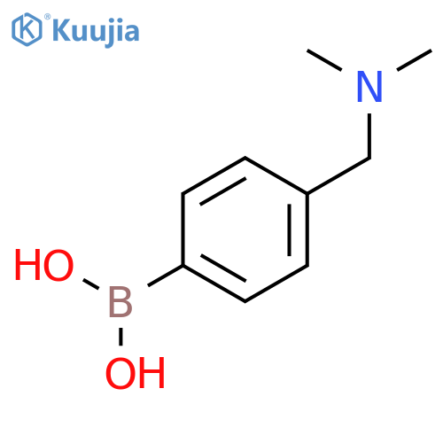 4-(Dimethylamino)methylphenylboronic acid structure