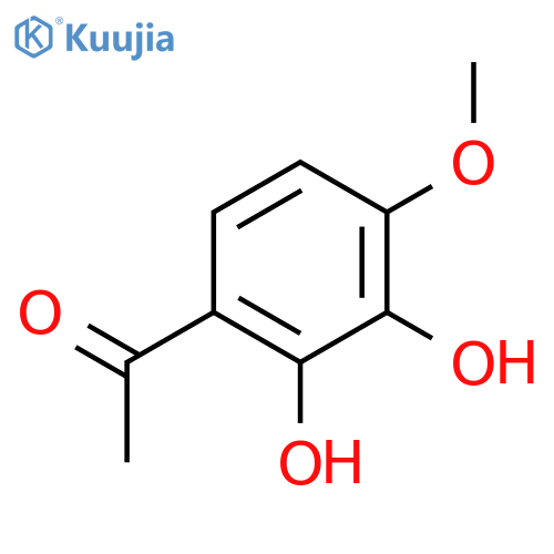 1-(2,3-Dihydroxy-4-methoxyphenyl)ethanone structure