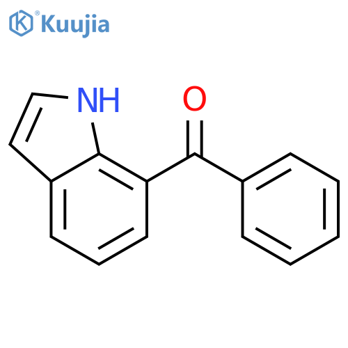 (1H-Indol-7-yl)(phenyl)methanone structure