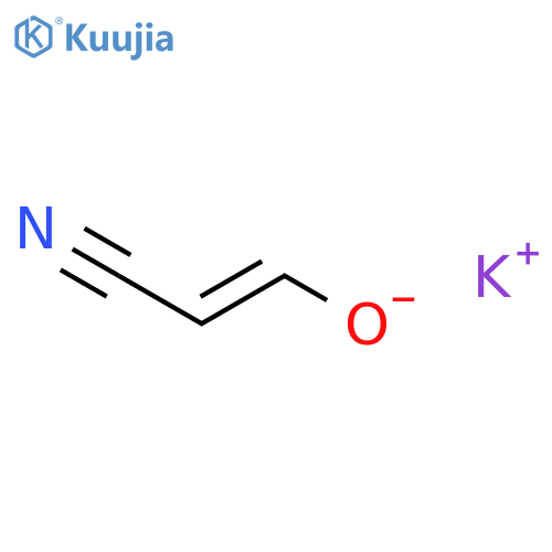 potassium (E)-2-cyanoethenolate structure