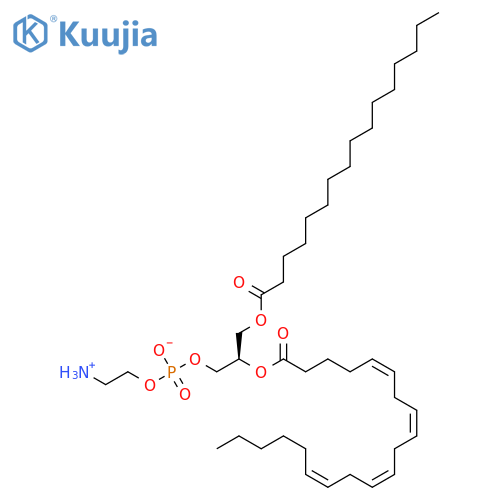 1-Palmitoyl-2-arachidonoyl-sn-glycero-3-phosphoethanolamine structure
