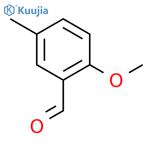 2-Methoxy-5-methylbenzaldehyde structure