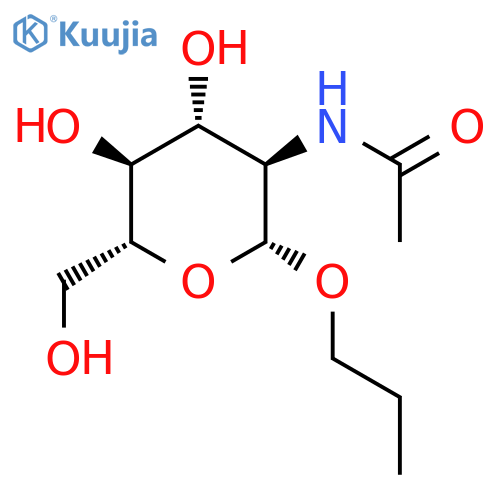 Propyl N-Acetyl-β-D-glucosamine structure