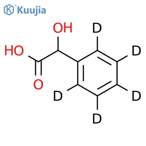 (±)-Mandelic-2,3,4,5,6-d5 Acid structure