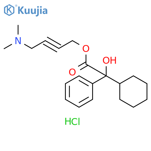 Oxybutynin Related Compound C Hydrochloride(4-Methyl-4-desethyl Oxybutynin) structure