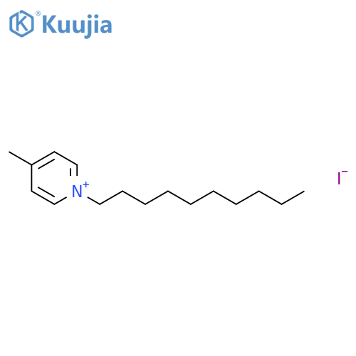 Pyridinium, 1-decyl-4-methyl-, iodide structure