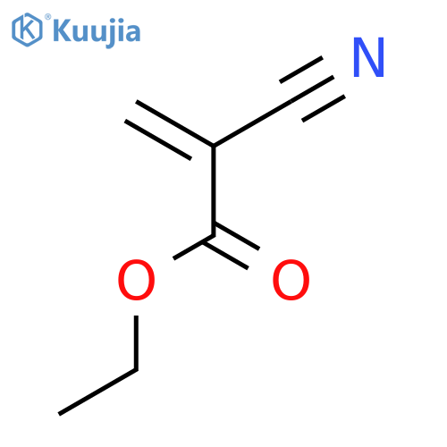Ethyl 2-cyanoacrylate structure