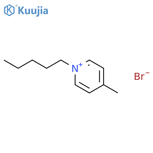 PYRIDINIUM, 4-METHYL-1-PENTYL-, BROMIDE structure