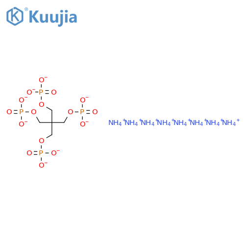1,3-Propanediol,2,2-bis(hydroxymethyl)-, 1,3-bis(dihydrogen phosphate), ammonium salt (1:8) structure