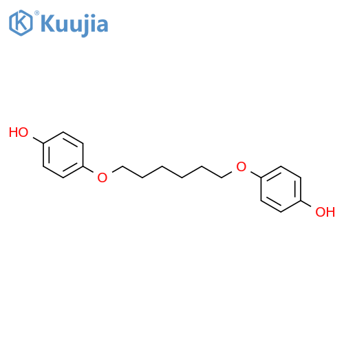 4,4'-[1,6-hexanediylbis(oxy)]diphenol structure