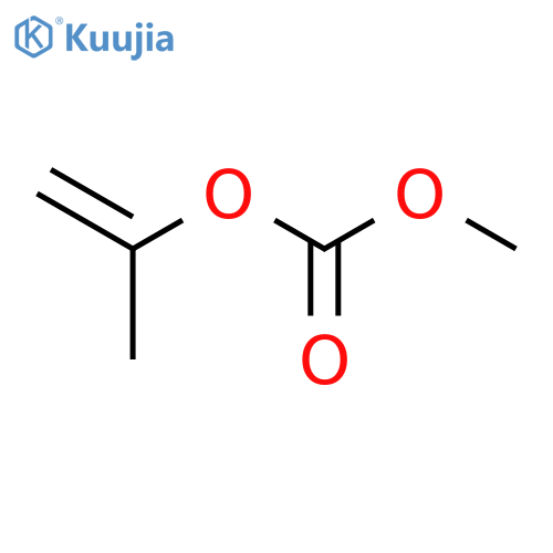 Carbonic acid, methyl 1-methylethenyl ester structure