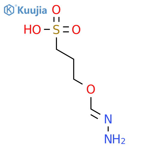 1-PROPANESULFONIC ACID, 3-(AMINOIMINOMETHOXY)- structure
