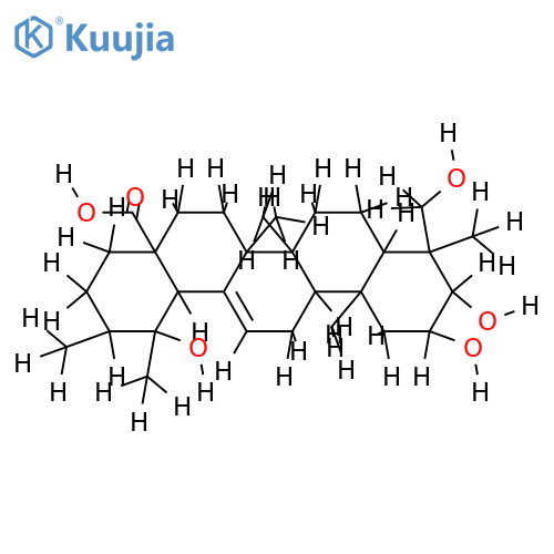 19alpha-Hydroxyasiatic acid structure