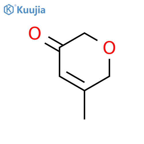 5-methyl-3,6-dihydro-2H-pyran-3-one structure
