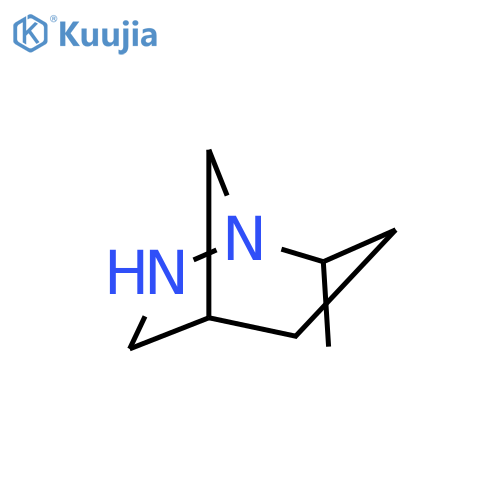 1,7-Diazabicyclo[3.2.1]octane,7-methyl- structure