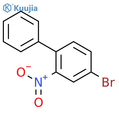 4-bromo-2-nitrobiphenyl structure