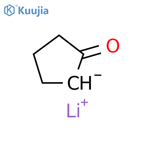 Cyclopentanone, ion(1-), lithium structure